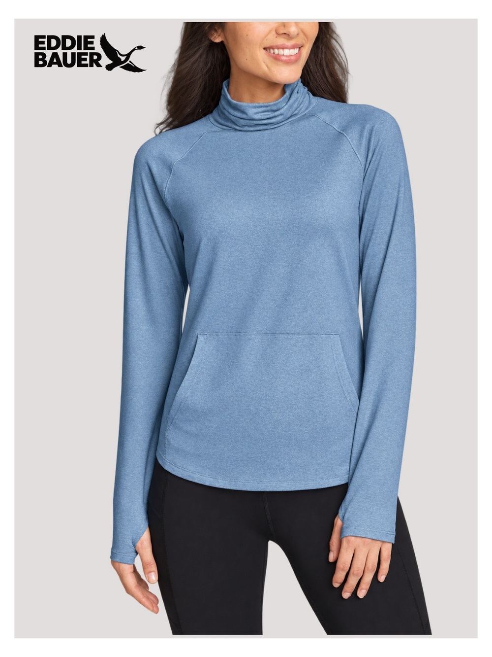 Pullover • NWT
Eddie Bauer • Women’s Active Funnell Neck Long Sleeves